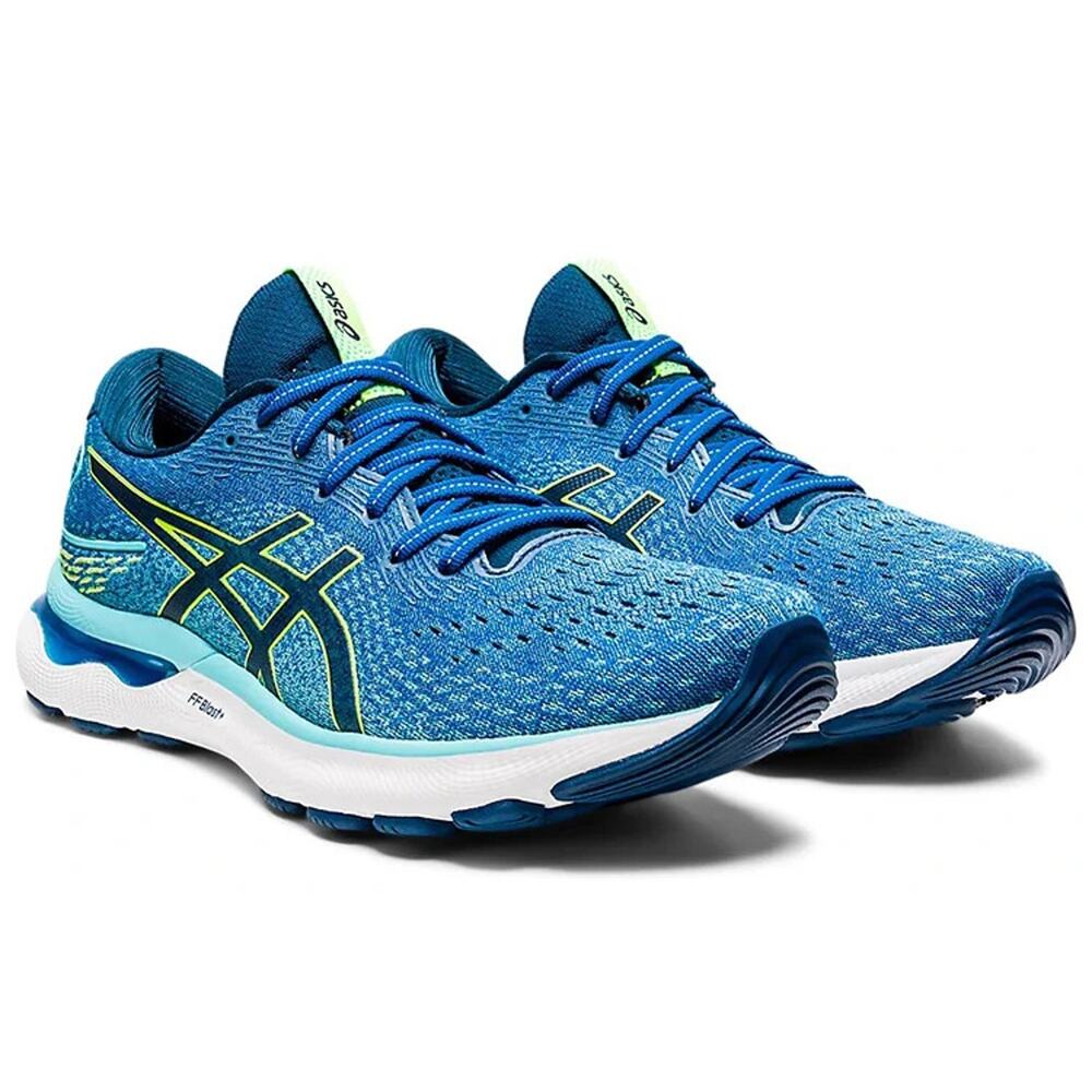 ASICS Gel-Nimbus 24 Men's, Lake Drive/Hazard Green, US 13
